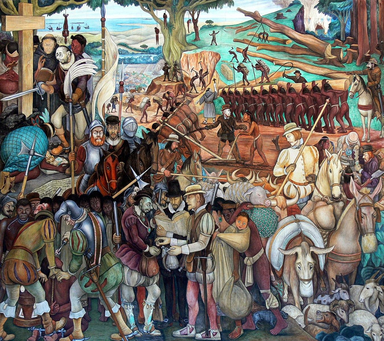 Peinture murale à Mexico