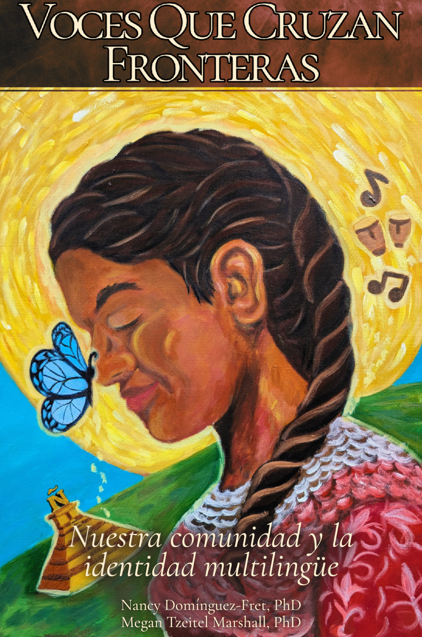 Image of book front cover of book featuring a young girl with braids. 