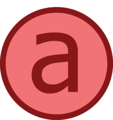 an icon showing the article a