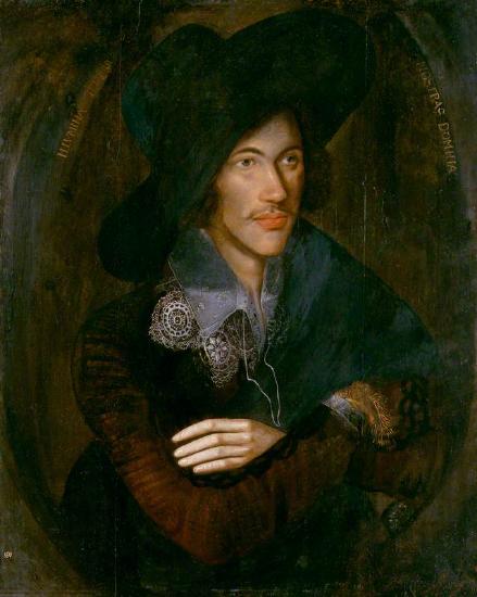Portrait of John Donne.