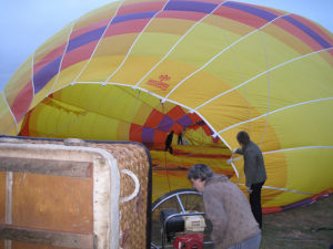 How to Inflate a Hot Air Balloon
