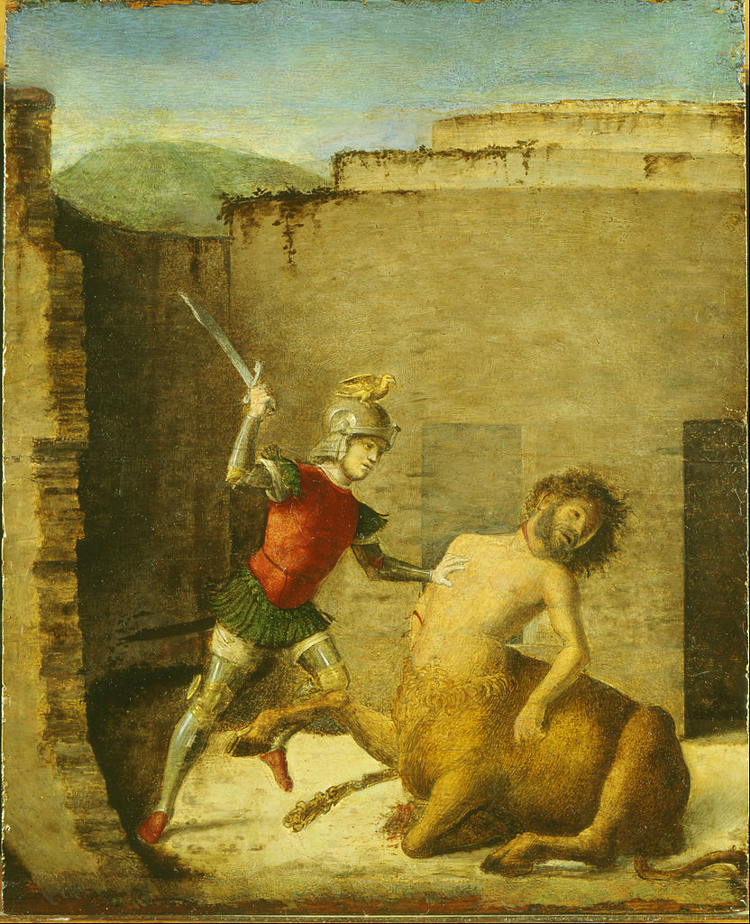 832px-Giovanni_Battista_Cima_da_Conegliano_-_Theseus_Killing_the_Minotaur_-_Google_Art_Project.jpg