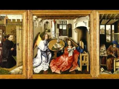 Thumbnail for the embedded element "Campin, Merode Altarpiece, 1425-28"