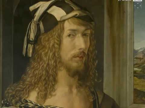 Thumbnail for the embedded element "Dürer, Self-portrait (1498)"
