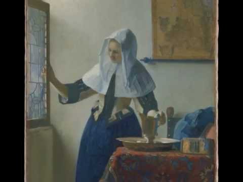 Thumbnail for the embedded element "Vermeer, Young Woman with a Water Pitcher"