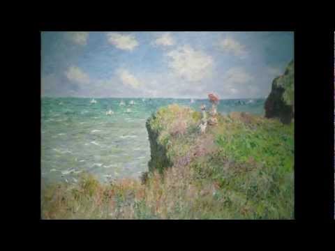 Thumbnail for the embedded element "Art and context: Monet's Cliff Walk at Pourville and Malevich's White on White"