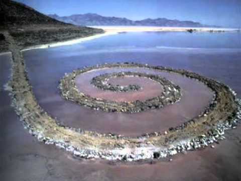 Thumbnail for the embedded element "Smithson, Spiral Jetty, 1970"