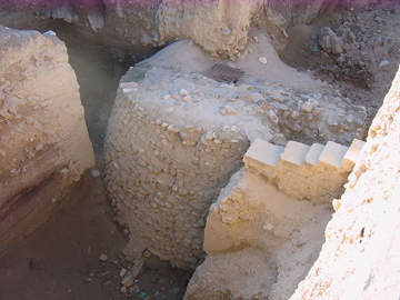 Photograph of the Jericho ruins