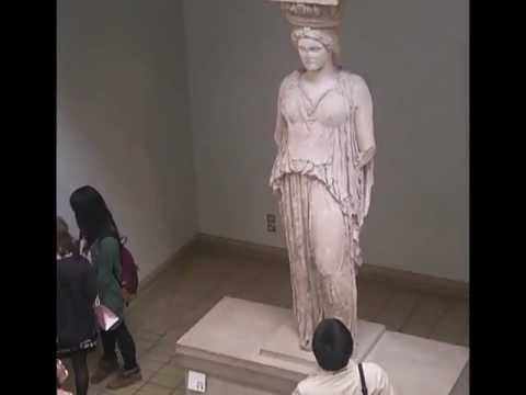 Thumbnail for the embedded element "Caryatid and column from the Erechtheion"