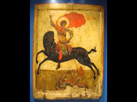 Thumbnail for the embedded element "Icon of Saint George (the "Black George"), late 14th Century"
