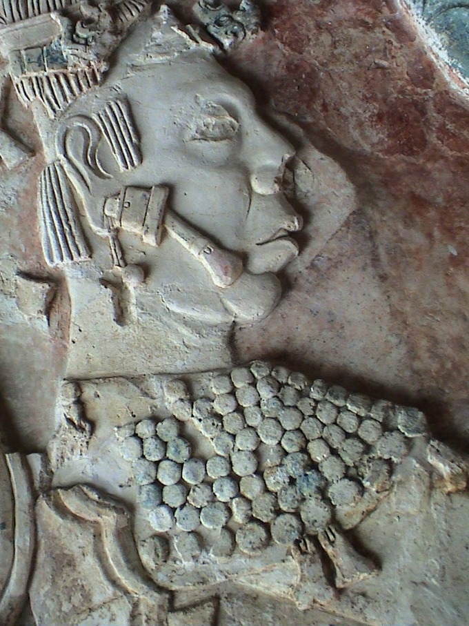Jarrón Arqueológico Mexicano de Cerámica Hecho a Mano - Rey Maya de  Palenque