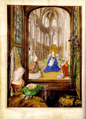 Miniature from The Hours of Mary of Burgundy