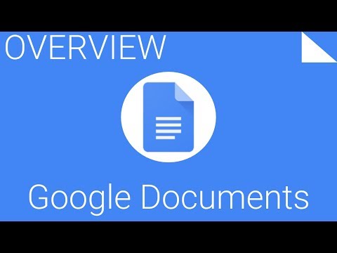 Thumbnail for the embedded element "How to Create, Edit and Share Files with Google Documents - Overview"