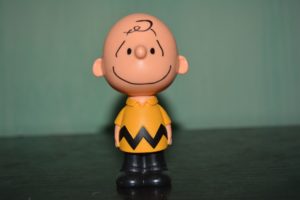 Charlie Brown figurine.