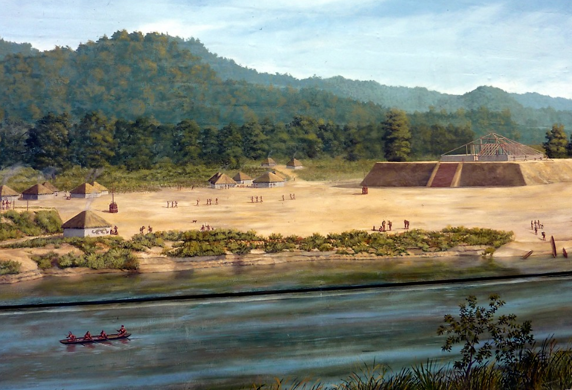 Prehistoric Settlement in Warren County, Mississippi, Vicksburg Riverfront Murals.