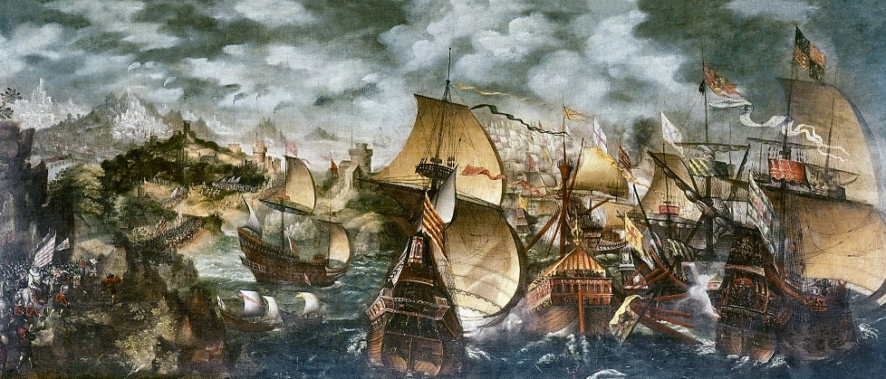 Nicholas Hilliard, The Battle of Gravelines, 1588, via National Geographic España 