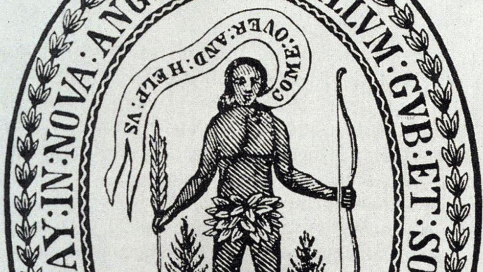 Seal of the Massachusetts Bay Colony.