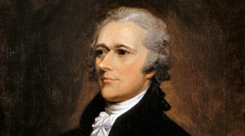 Alexander Hamilton saw America’s future as a metropolitan, commercial, industrial society, in contrast to Thomas Jefferson’s nation of small farmers. While both men had the ear of President Washington, Hamilton’s vision proved most appealing and enduring. John Trumbull, Portrait of Alexander Hamilton, 1806. Wikimedia, http://commons.wikimedia.org/wiki/File:Alexander_Hamilton_portrait_by_John_Trumbull_1806.jpg.