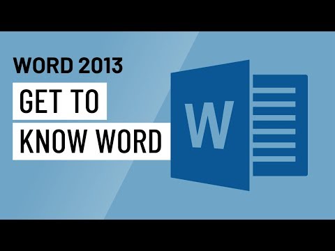 Thumbnail for the embedded element "Word 2013: Getting Started"