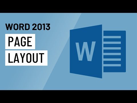 Thumbnail for the embedded element "Word 2013: Page Layout"