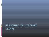 Thumbnail for the embedded element "Eli eng125 structure in literary essays"