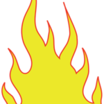 graphic of fire