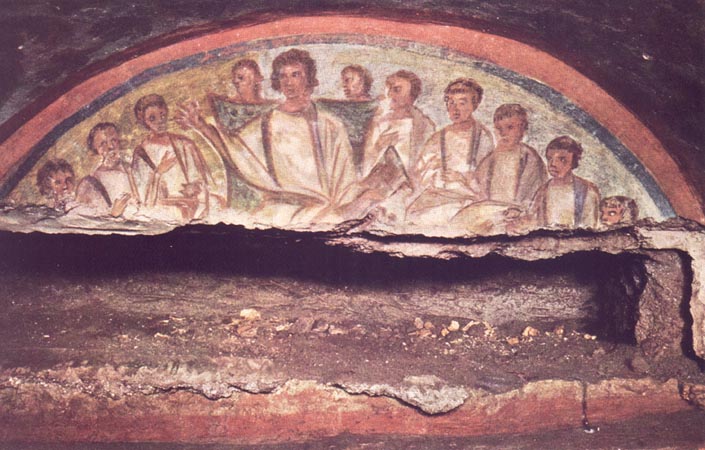 Christ, from the Catacomb of Domitilla