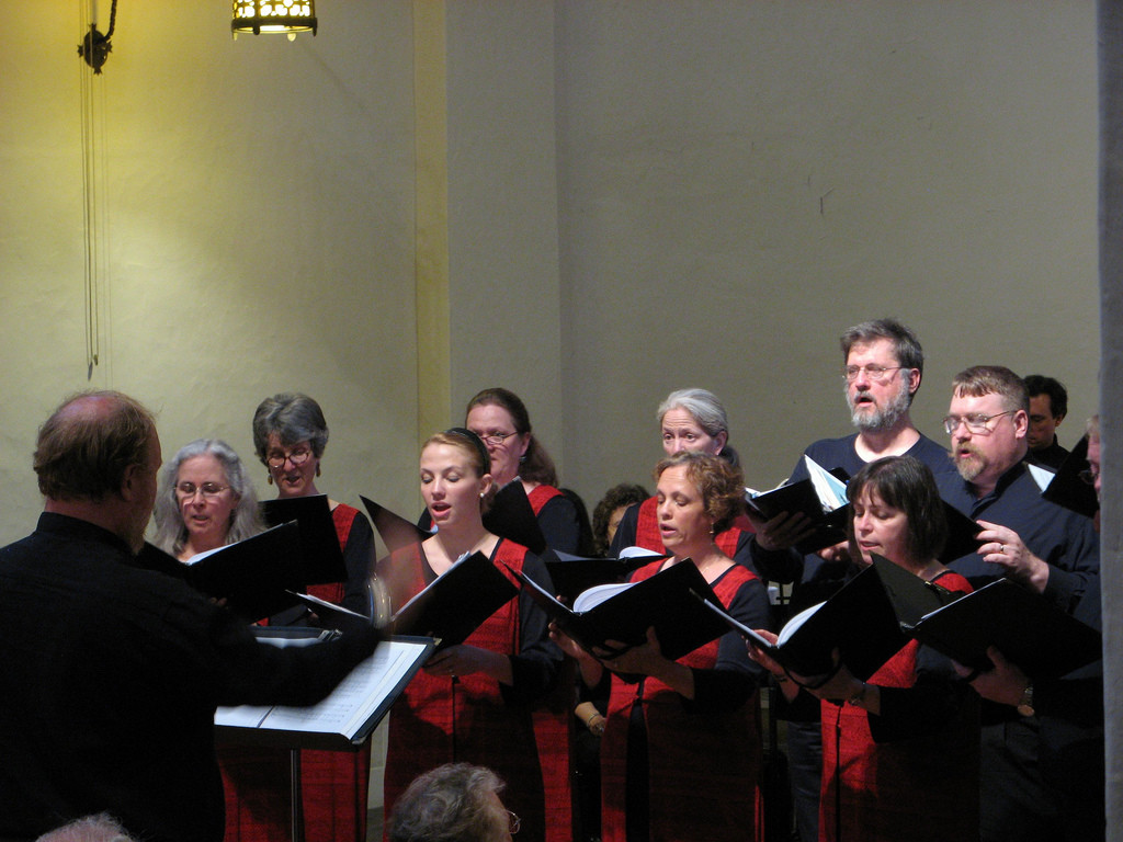 A Consort of Singers leads Choral Vespers with Bach Cantata. Holy Cross Monastery, West Park, New York