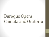 Thumbnail for the embedded element "Baroque Opera, Cantata and Oratorio"