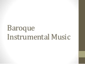 Thumbnail for the embedded element "Baroque Instrumental Music"