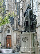 Estatua de Bach, Leipzig