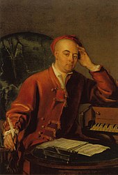 Retratos de Handel por Philip Mercier