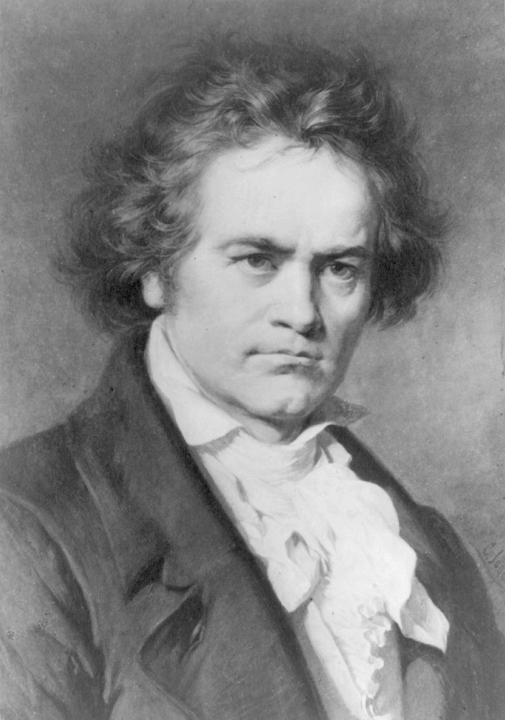 Portrait of Beethoven by Karl Jäger