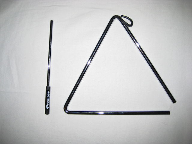 Instrumento de triángulo
