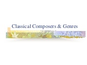 Thumbnail for the embedded element "Classical Composers"