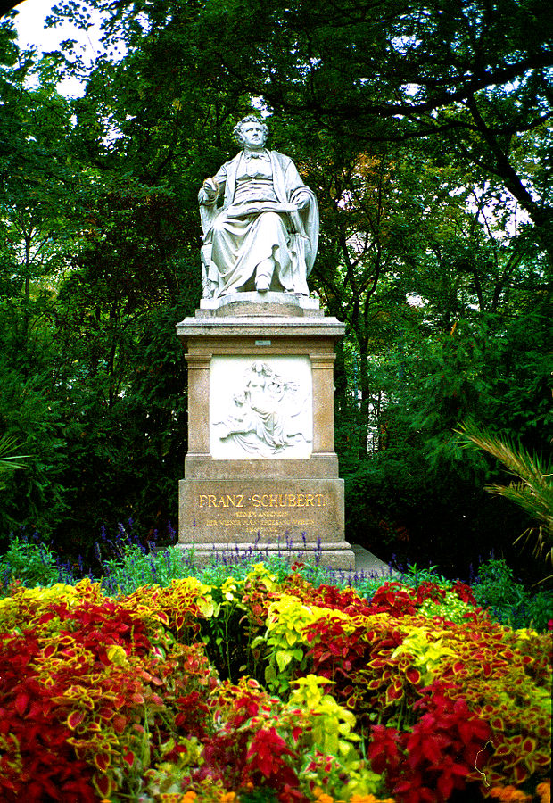 Figura 2. Franz Schubert Memorial de Carl Kundmann en el Stadtpark de Viena