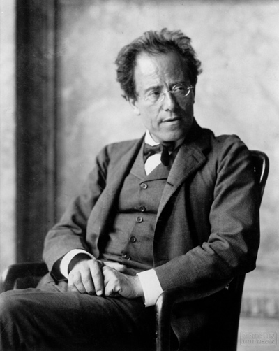 Figure 1. Gustav Mahler, photographed in 1907 at the end of his period as director of the Vienna Hofoper