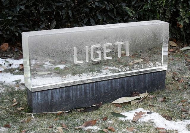 Figure 2. Ligeti's grave in Zentralfriedhof, Vienna