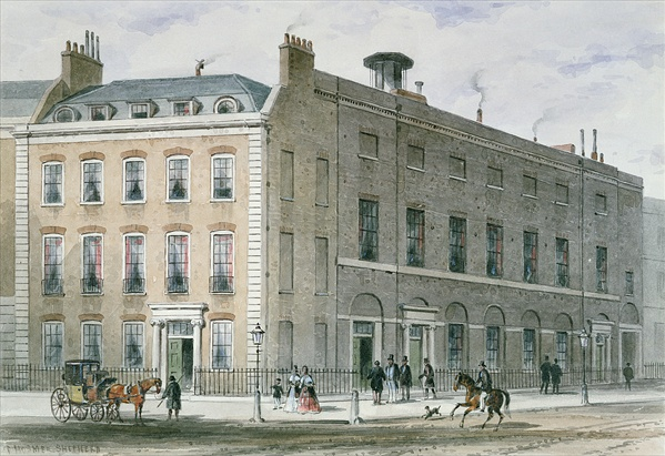 Figure 3. The Hanover Square Rooms, principal venue of Haydn's performances in London
