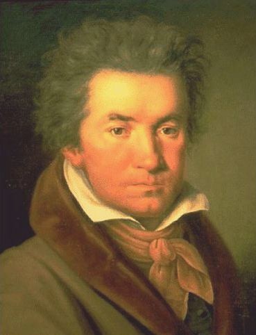 Figura 4. Beethoven en 1815 retrato de Joseph Willibrord Mähler