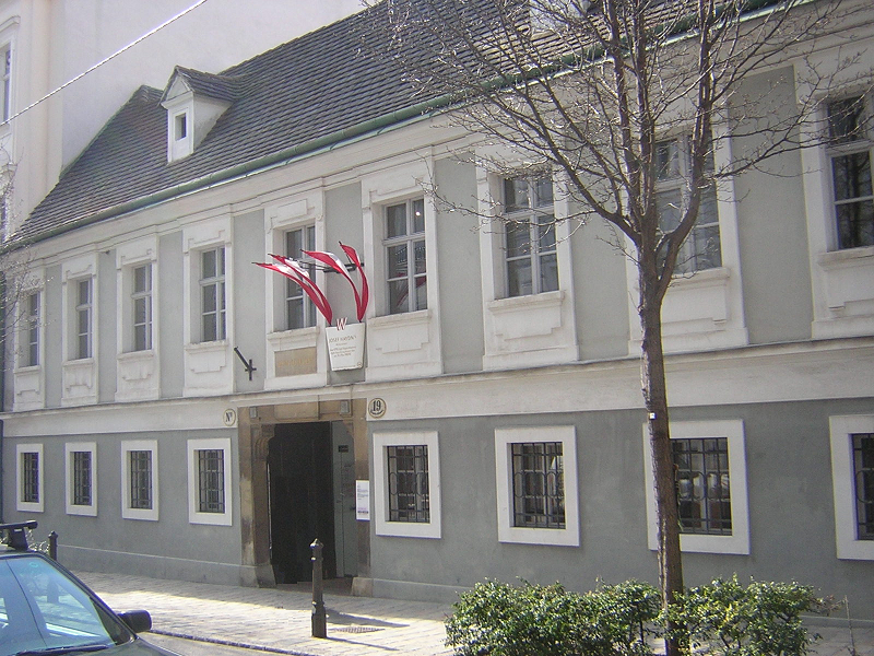 Figura 6. La casa en Viena (ahora museo) donde Haydn vivió en los últimos años de su vida