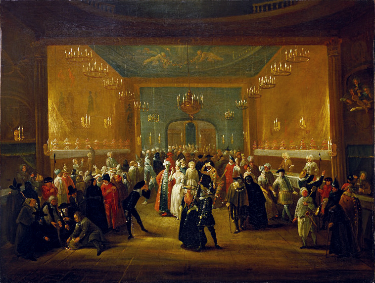 Figure 5. A Masquerade at the King's Theatre, Haymarket (c. 1724)