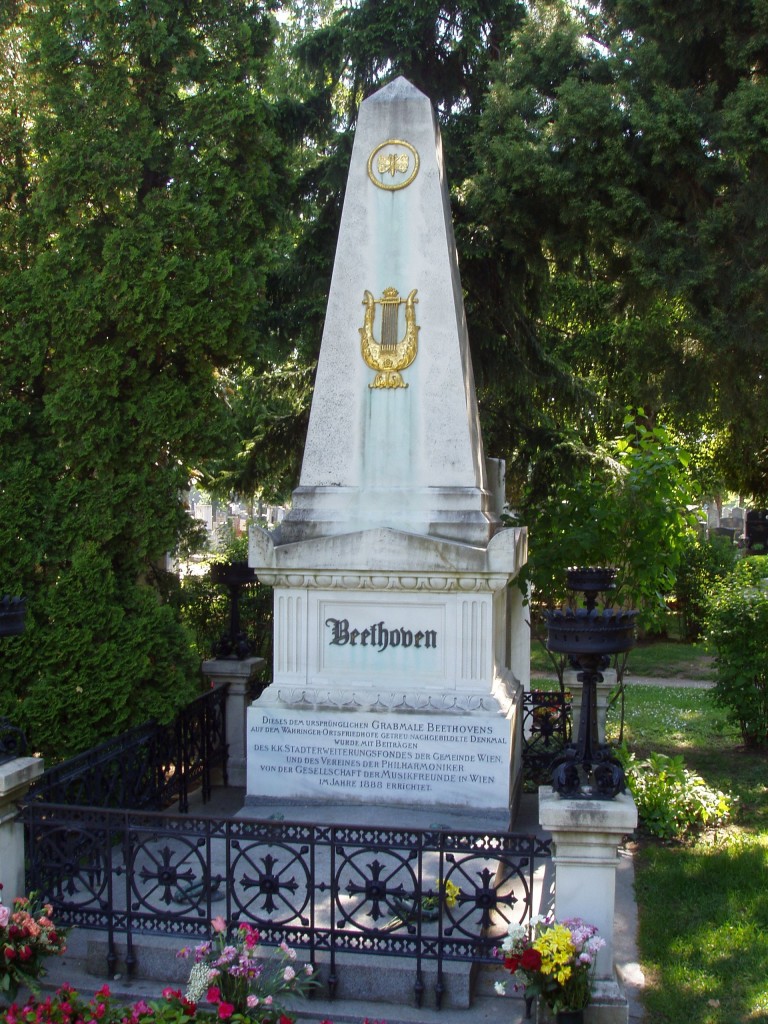 Figure 7. Beethoven's grave site, Vienna Zentralfriedhof