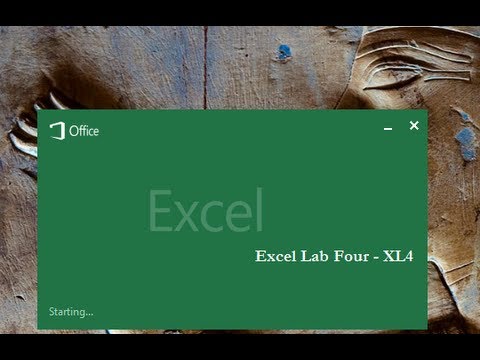 Thumbnail for the embedded element "Microsoft Excel Lab Four"