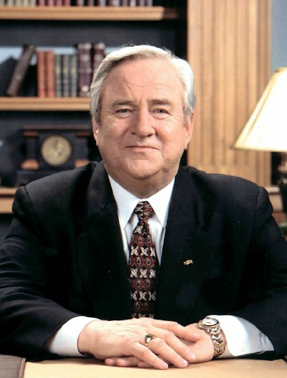 Jerry Falwell, the wildly popular TV evangelist, founded the Moral Majority political organization in the late 1970s. Decrying the demise of the nation’s morality, the organization gained a massive following, helping to cement the status of the New Christian Right in American politics. Photograph, date unknown. Wikimedia, http://commons.wikimedia.org/wiki/File:Jerry_Falwell_portrait.jpg. 