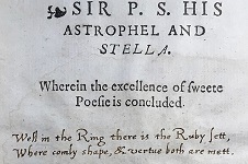 4: Sir Philip Sidney, Astrophel and Stella