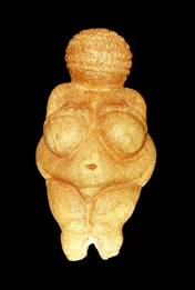 Venus of Willendorf, c.25,000 BCE. Natural History Museum, Vienna. 