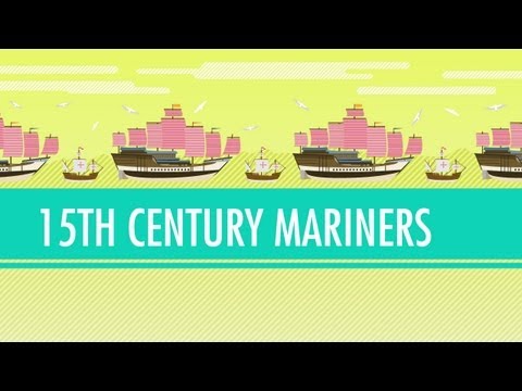 Thumbnail for the embedded element "Columbus, de Gama, and Zheng He! 15th Century Mariners. Crash Course: World History #21"