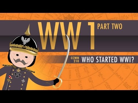 Thumbnail for the embedded element "Who Started World War I: Crash Course World History 210"
