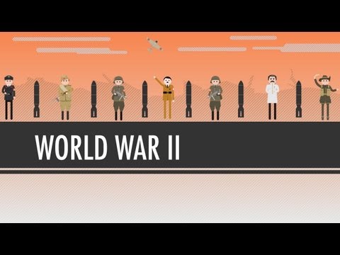 Thumbnail for the embedded element "World War II: Crash Course World History #38"